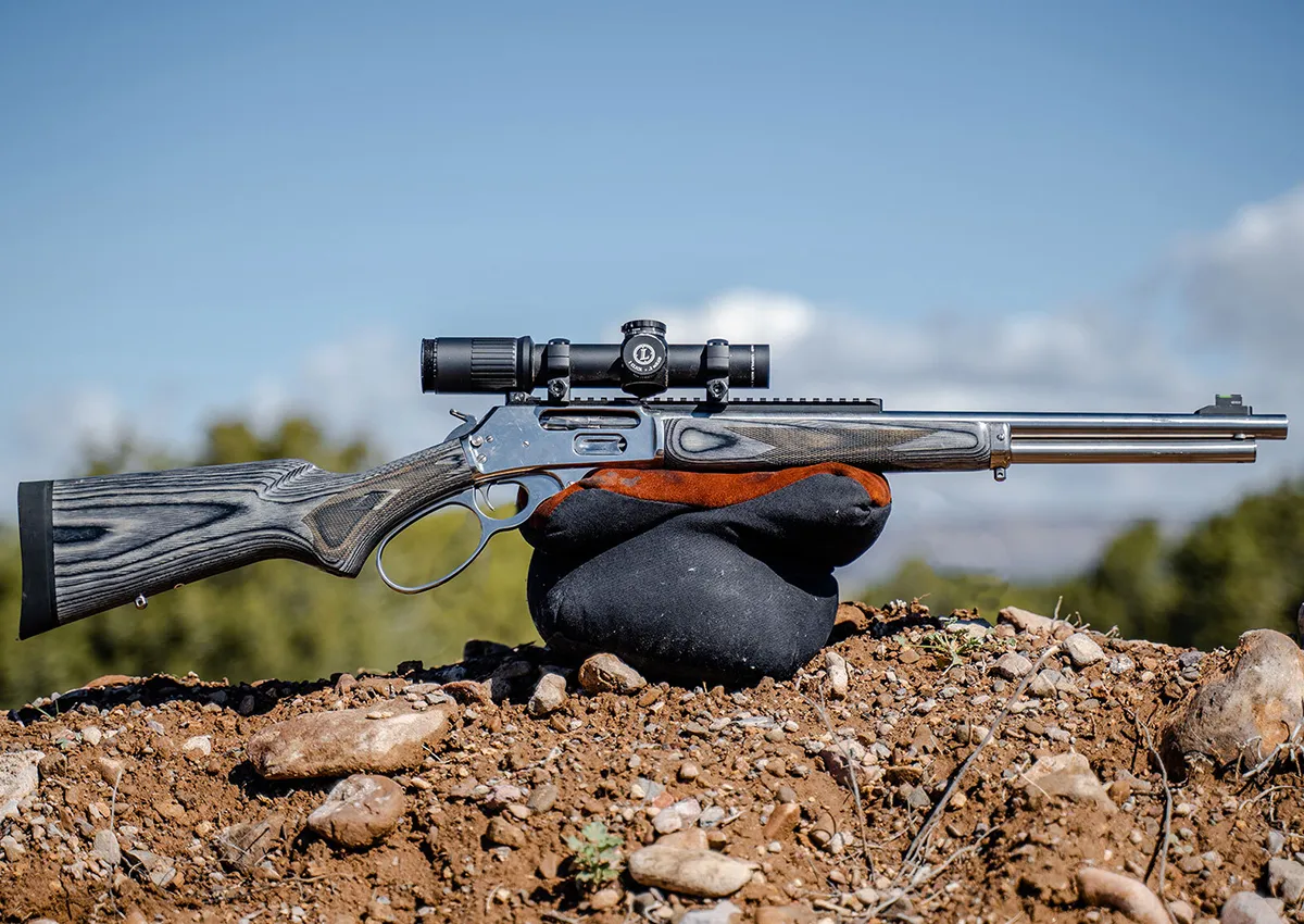 Suppressed 357 Lever Action