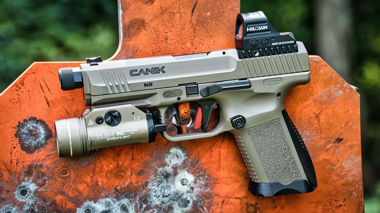 Canik Elite Combat Executive With Red Dot